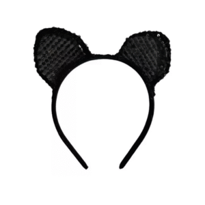 Tiara Gatinha Lantejoula