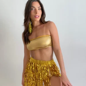 Saia Metalizada Carnaval