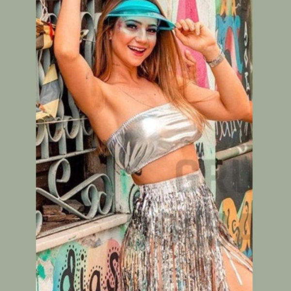 Saia Metalizada Carnaval - Image 3