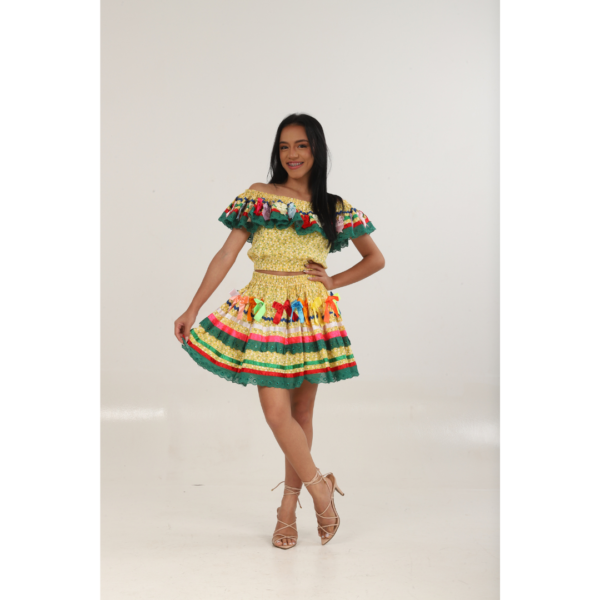 AFJ074  Conj. Amarelo Florido P