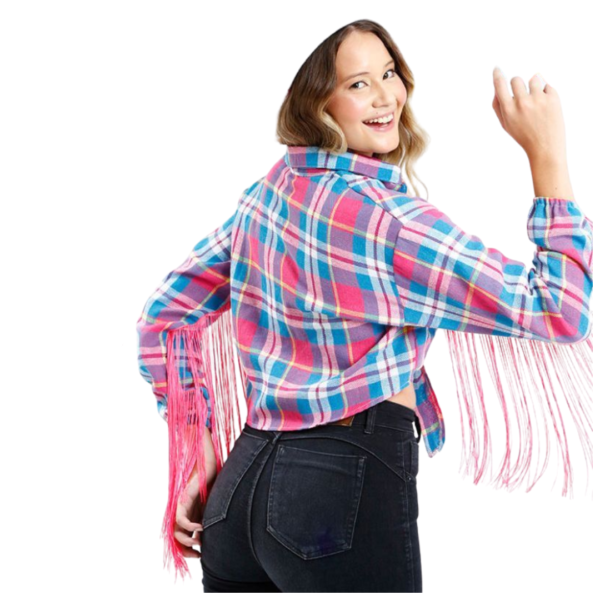 Camisa Xadrez Franja Judy