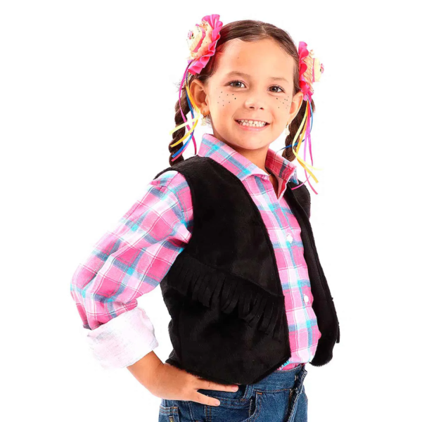 Colete Country Franja Infantil