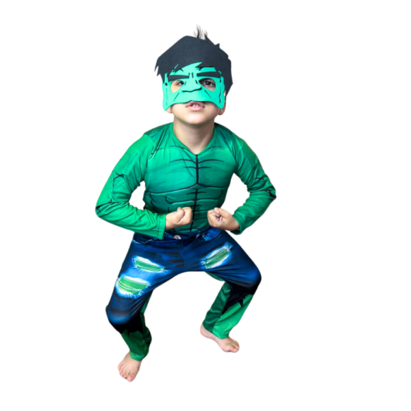 Menino Hulk Peitoral