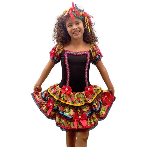 Vestido Junino Ciganinha