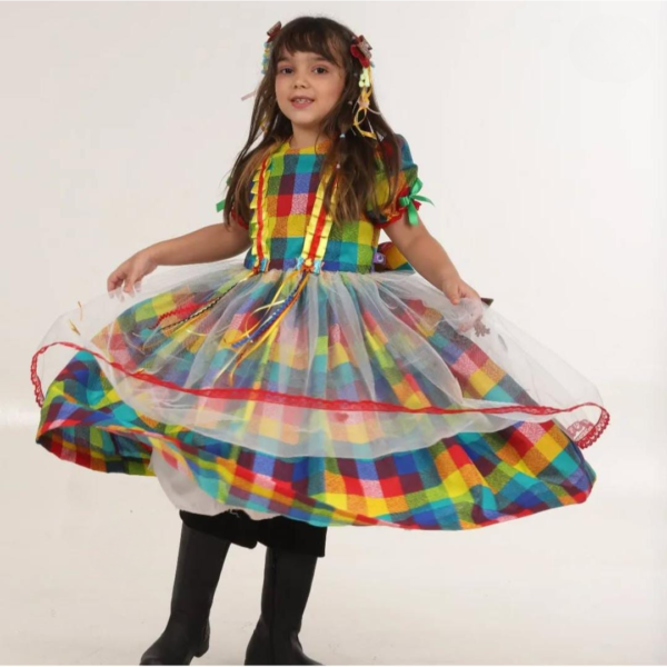 Vestido Junino Coração