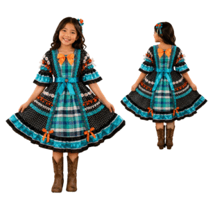 IFJ033 Xadrez Azul C/ Preto De Coração (10 anos)