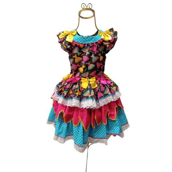 IFJ071 Preto C/ Vestidos (12 anos)