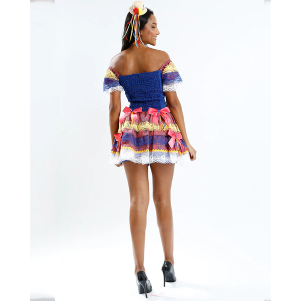 Vestido Junino Violeta - Image 2