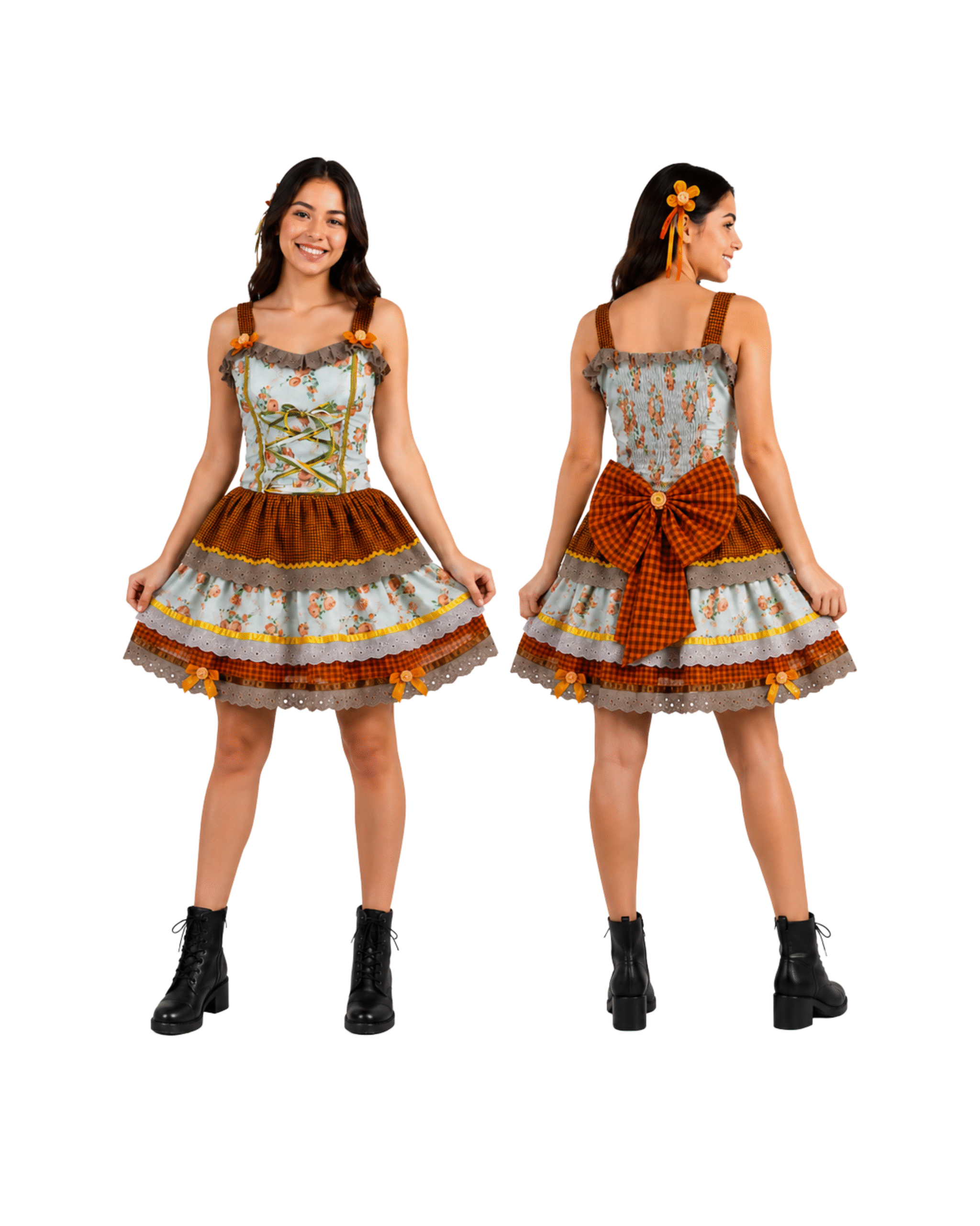Conjunto Junino Aline (14 anos) - Imagem 2