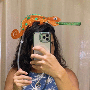 Camaleão Cabelo Maluco