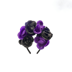 Tiara Rosa Preta e Roxo